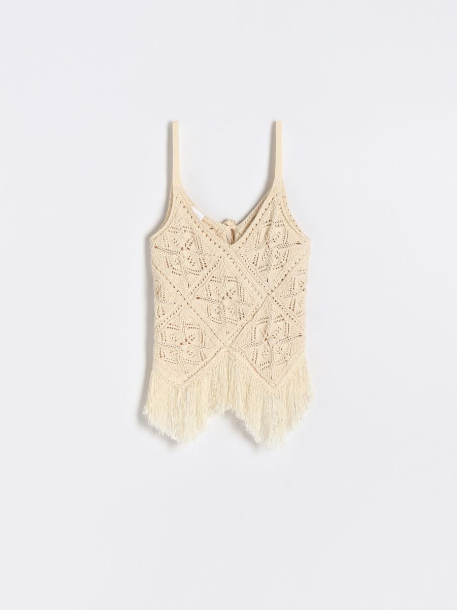 Openwork top - nude - RESERVED - 3