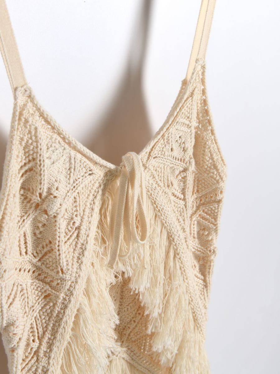 Openwork top - nude - RESERVED - 4