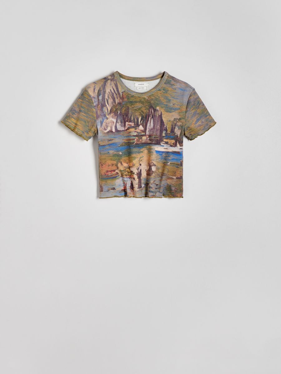 T-shirt with print - multicolor - RESERVED - 5