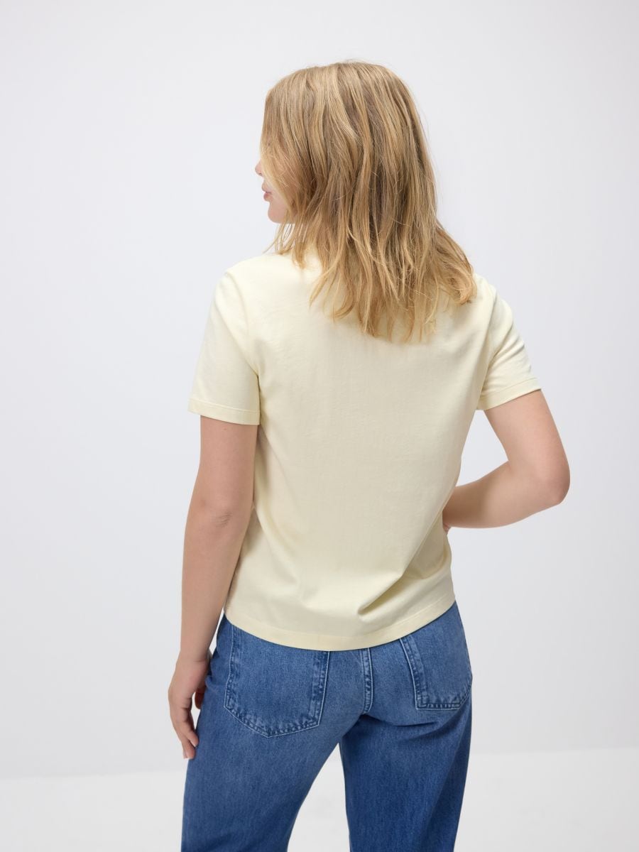 T-shirt with print - nude - RESERVED - 5