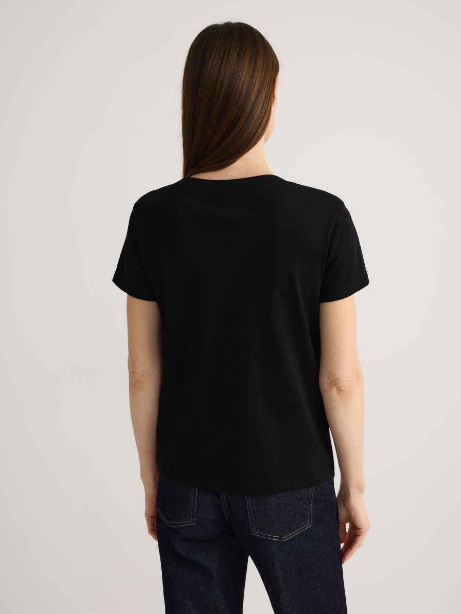 T-shirt with print - black - RESERVED - 3