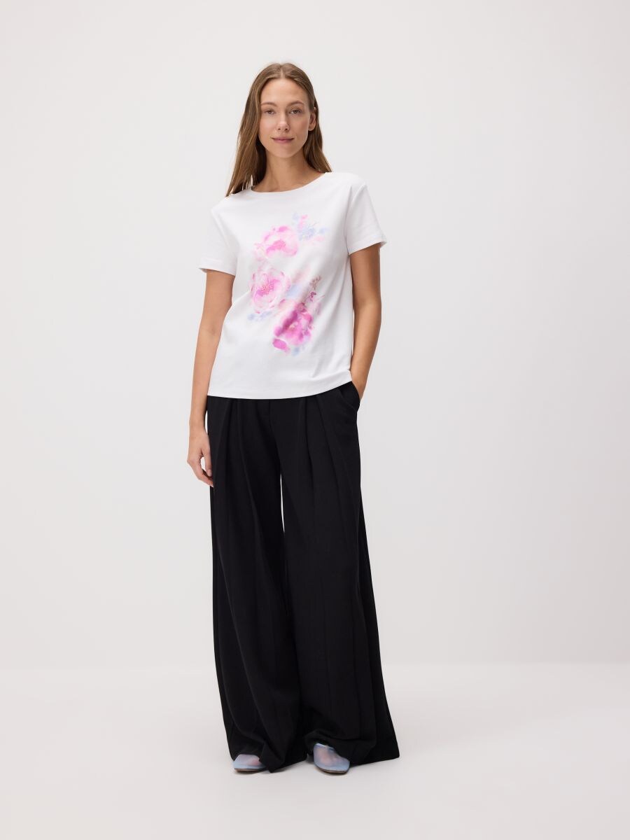 T-shirt à imprimé - Blanc - RESERVED - 3