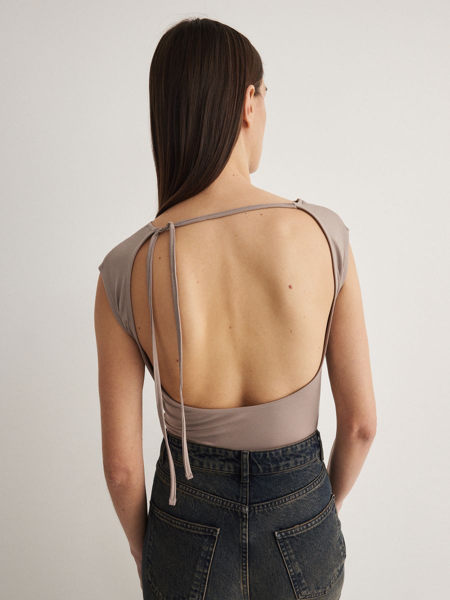 Plain top - beige - RESERVED - 2