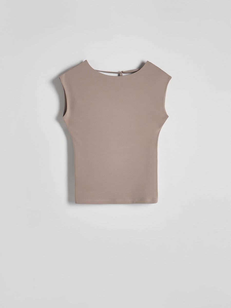 Plain top - beige - RESERVED - 3