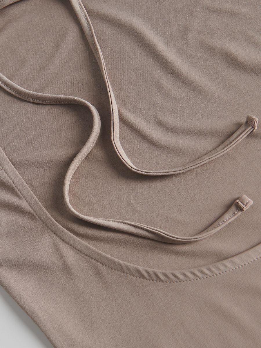 Plain top - beige - RESERVED - 4