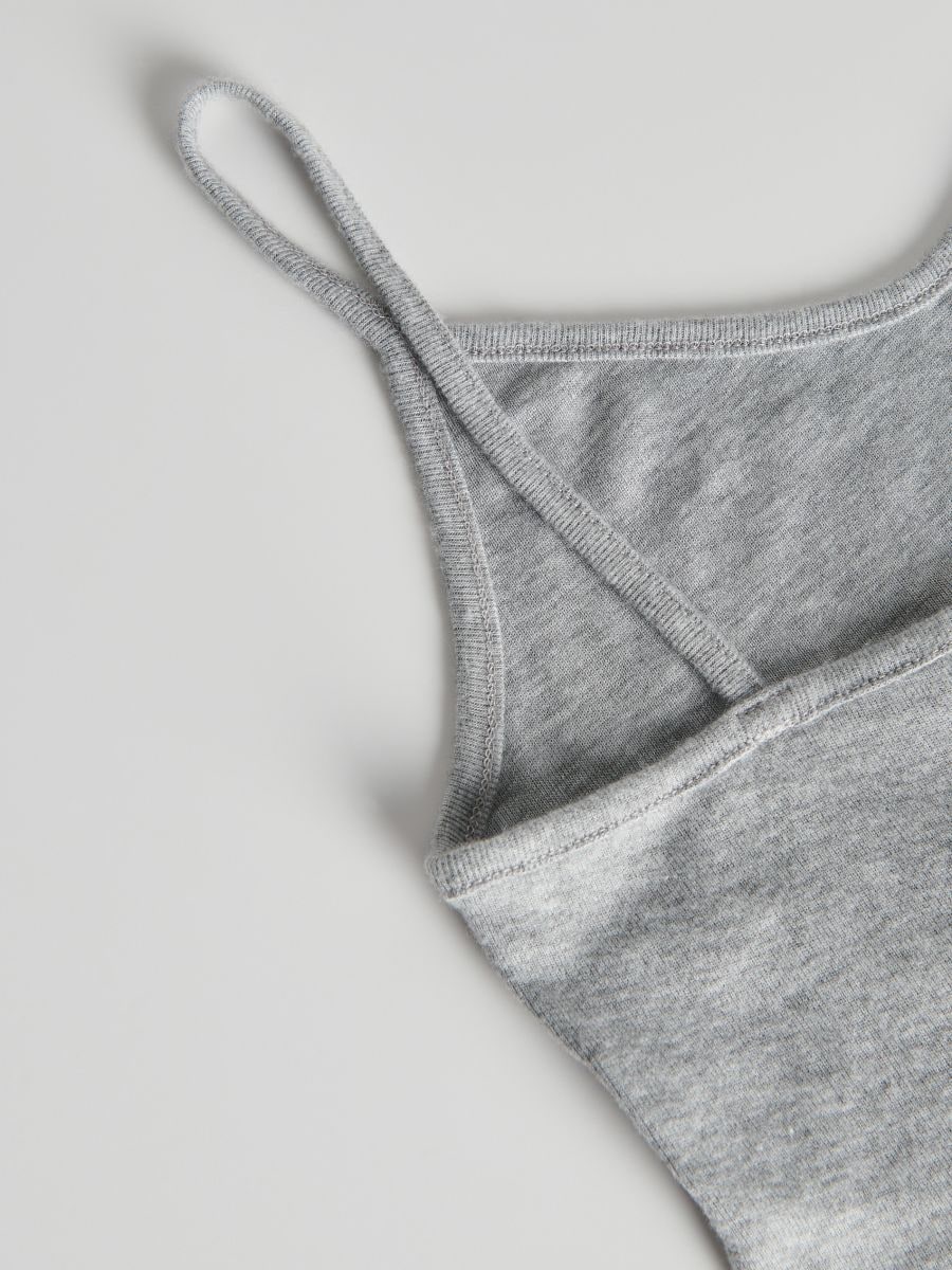 Cami top - light grey - RESERVED - 4