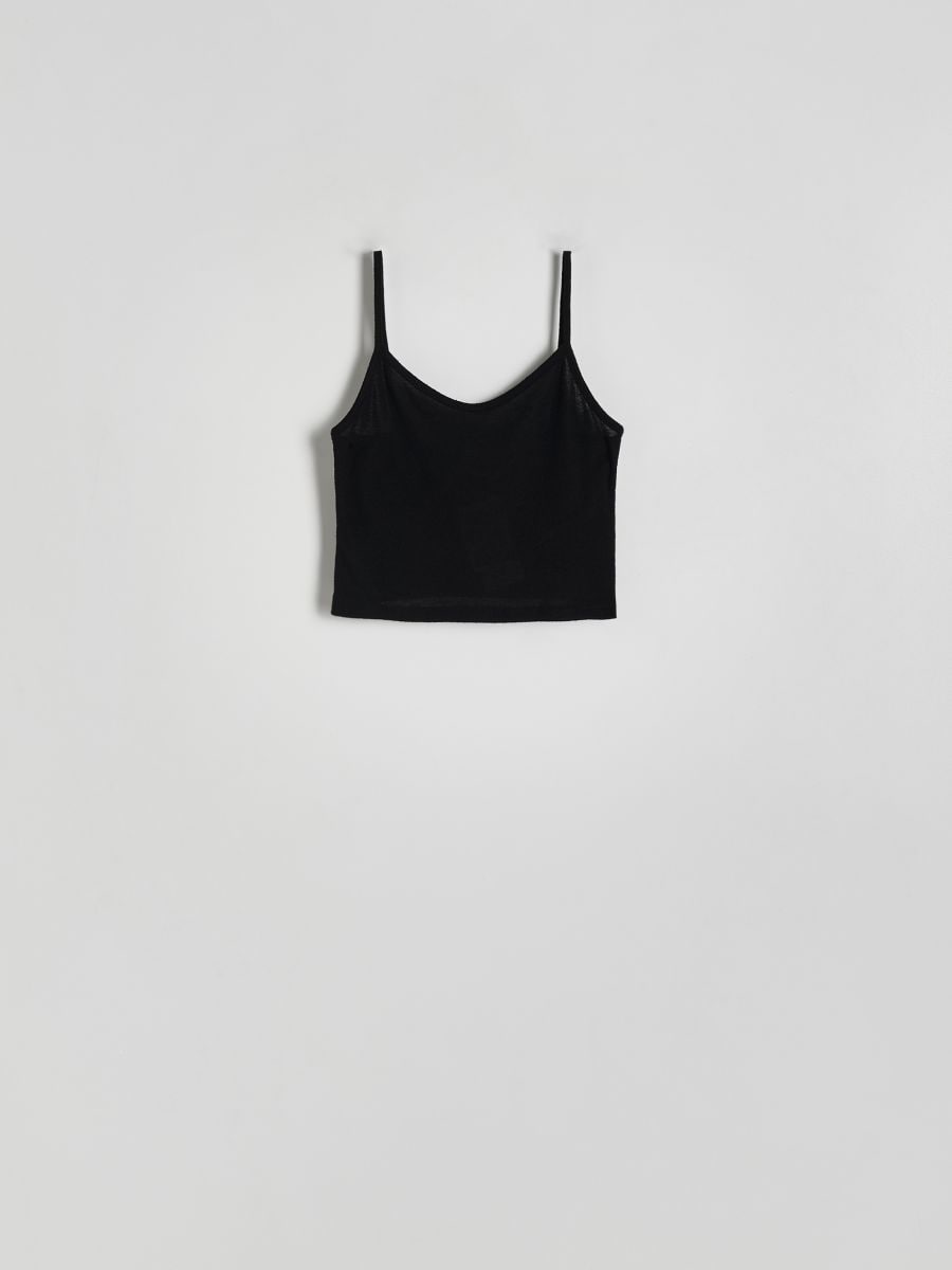 Camisoletop - sort - RESERVED - 3