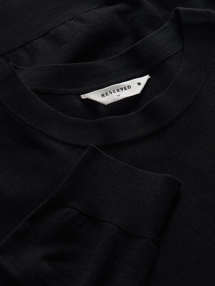 Viscose rich jumper - black - RESERVED - 5