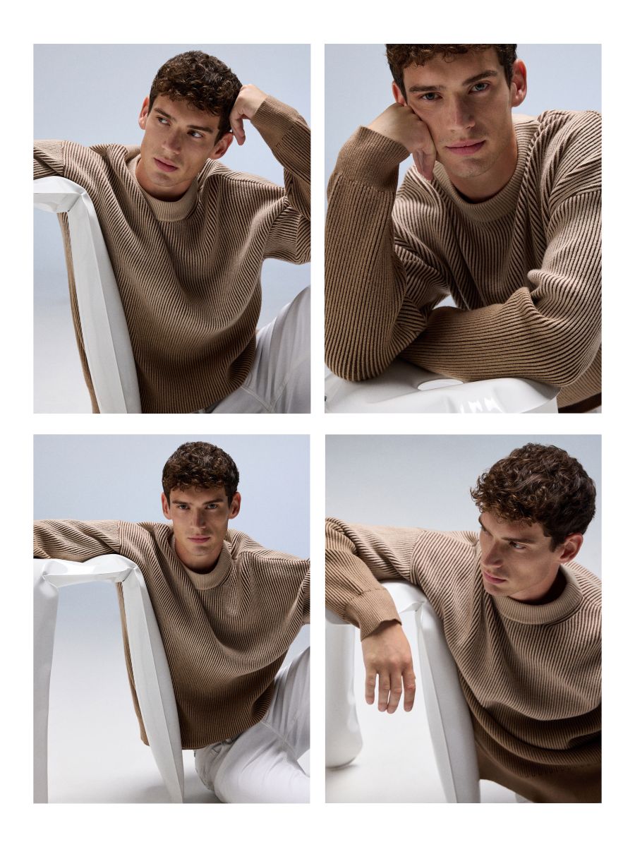 Pullover mit Ombré-Effekt - beige - RESERVED - 3
