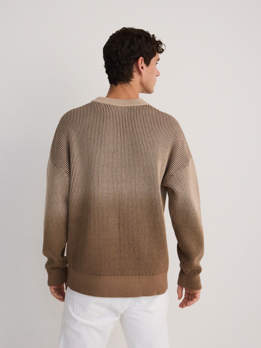 Pullover mit Ombré-Effekt - beige - RESERVED - 5