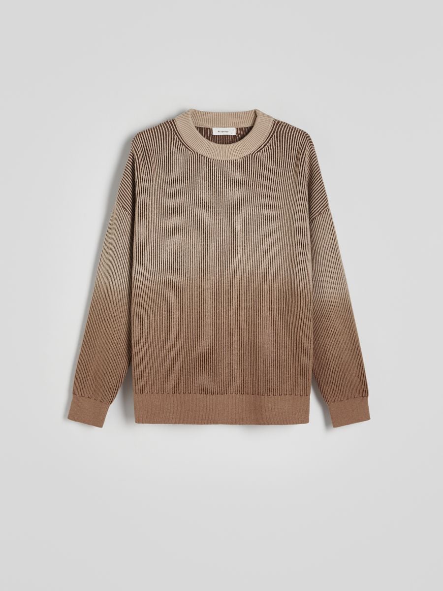 Pullover mit Ombré-Effekt - beige - RESERVED - 6