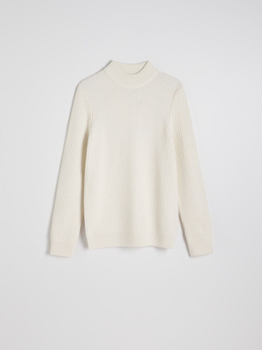 Turtleneck sweater - cream - RESERVED - 5
