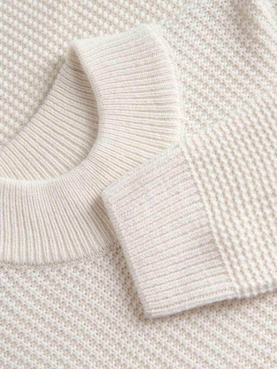 Turtleneck sweater - cream - RESERVED - 6