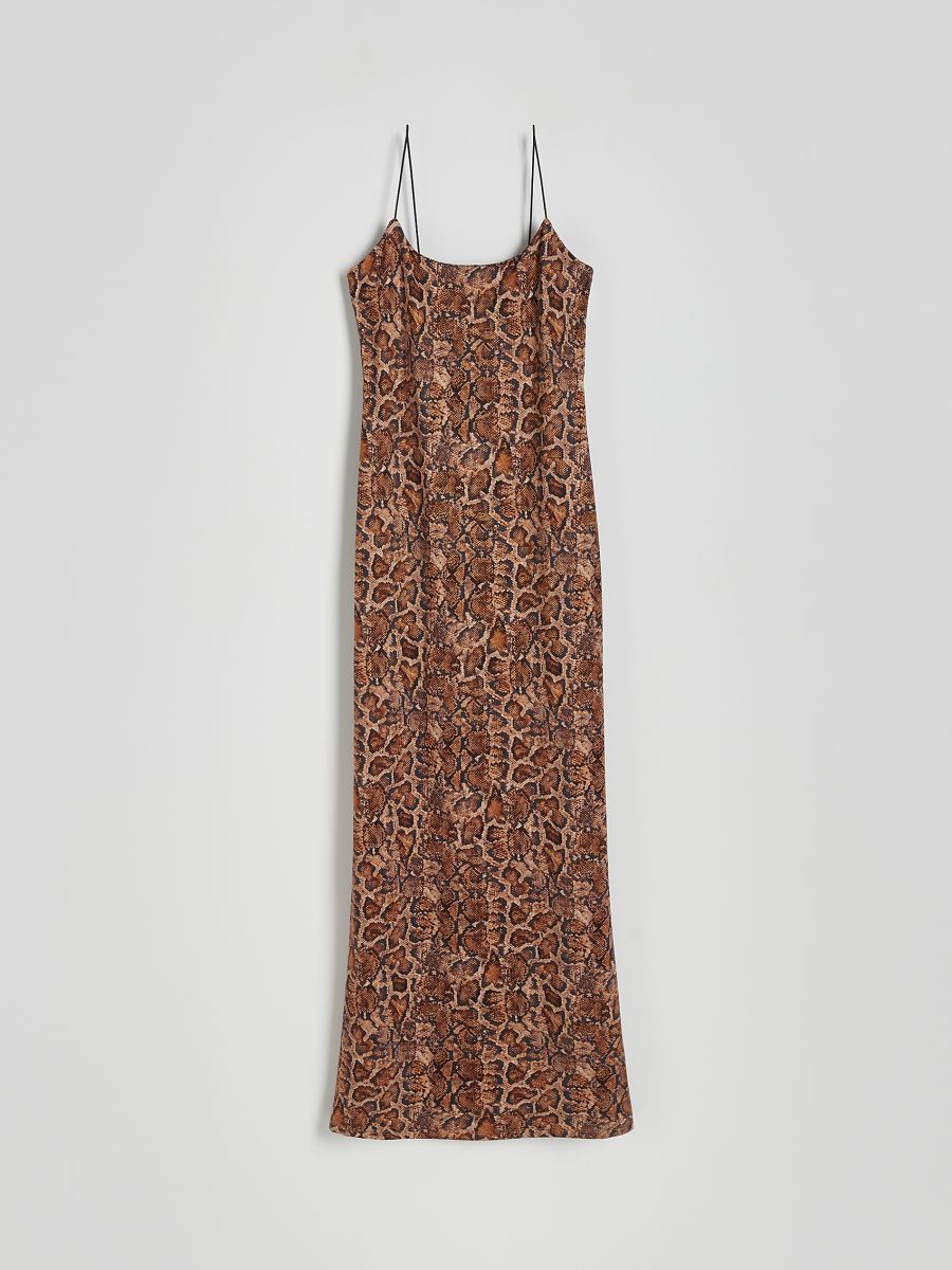 Animal pattern dress - multicolor - RESERVED - 4