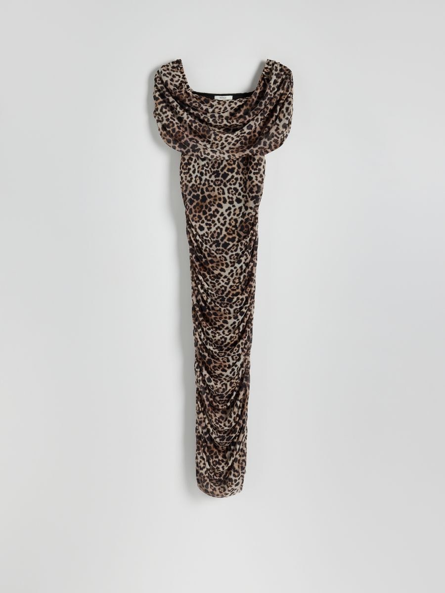 Leopard print dress - multicolor - RESERVED - 5