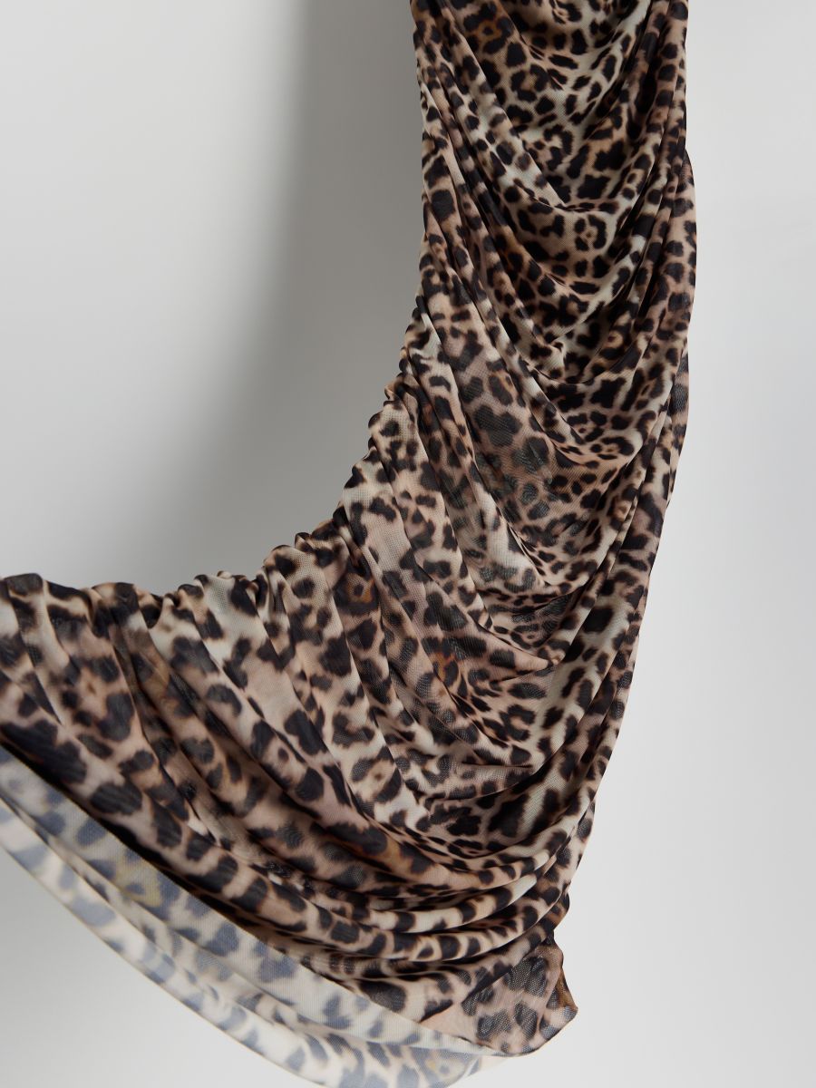 Leopard print dress - multicolor - RESERVED - 6