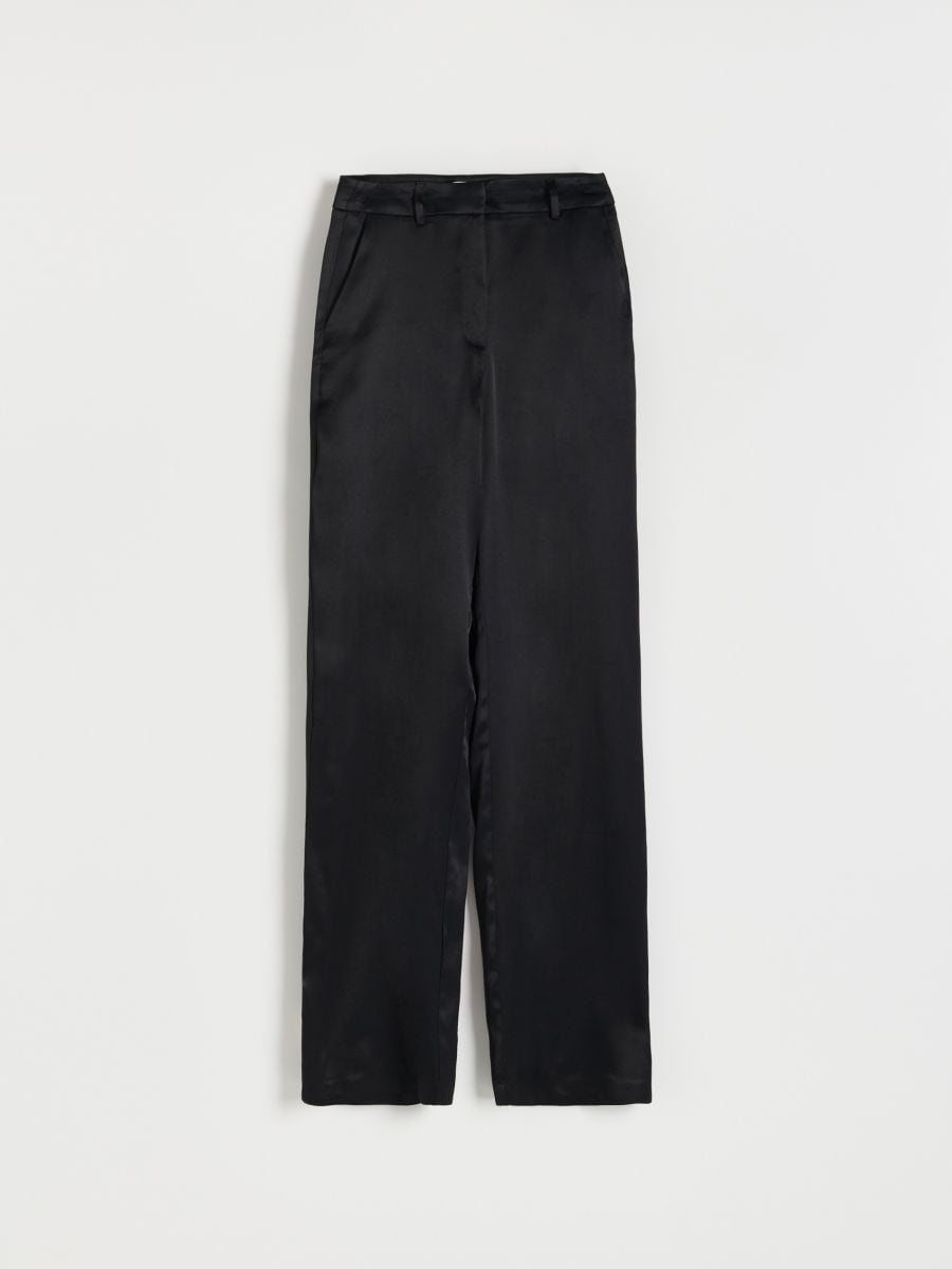 Satin trousers