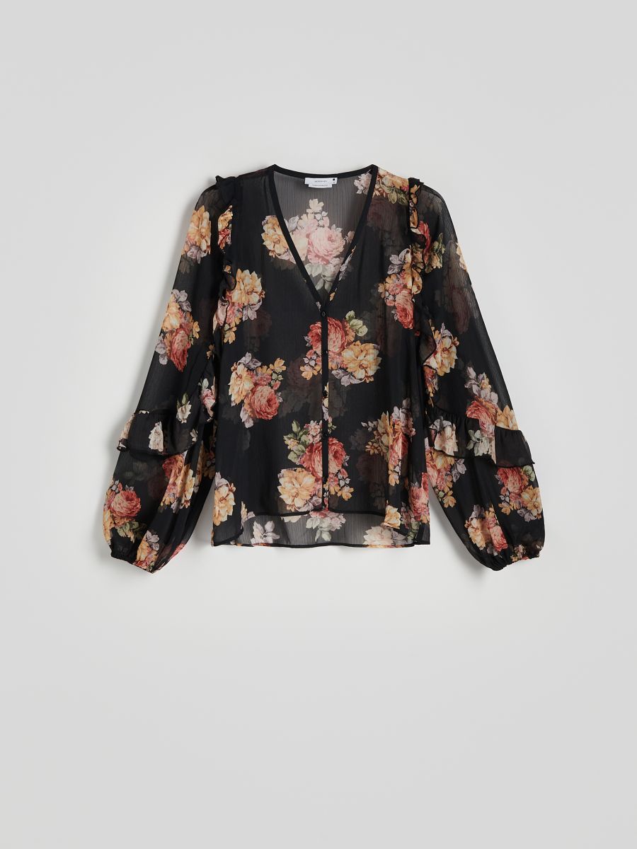 Puff sleeve blouse - multicolor - RESERVED - 4