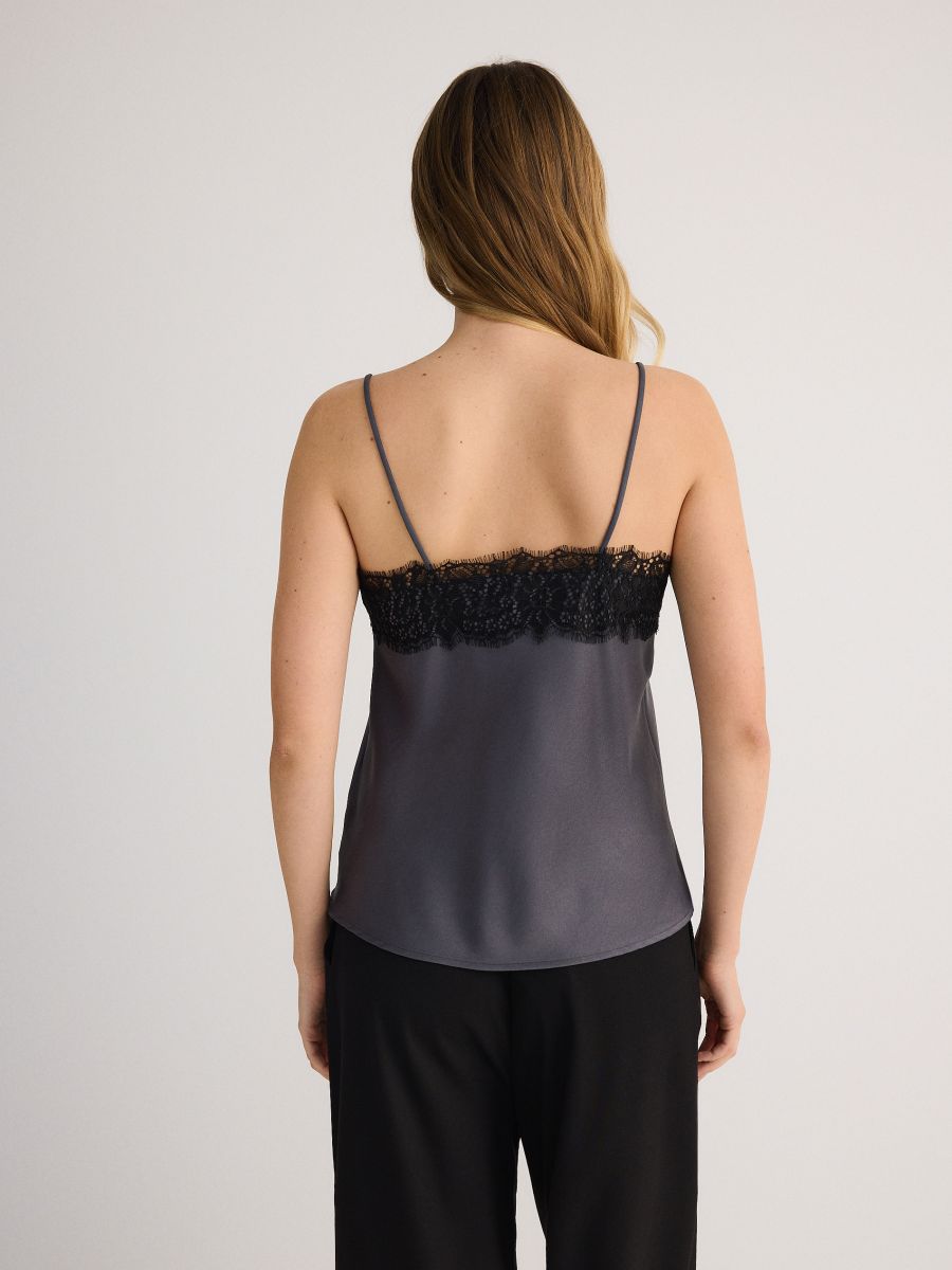 LADIES` TOP - srednjesivo - RESERVED - 4