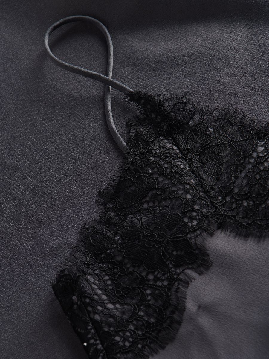 LADIES` TOP - srednjesivo - RESERVED - 6