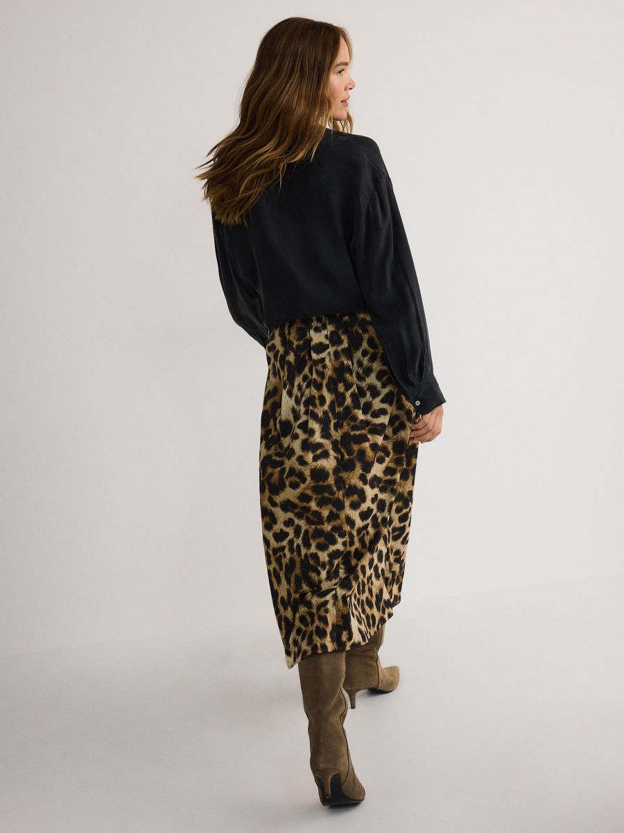 Rock mit Animalprint - bunt - RESERVED - 2
