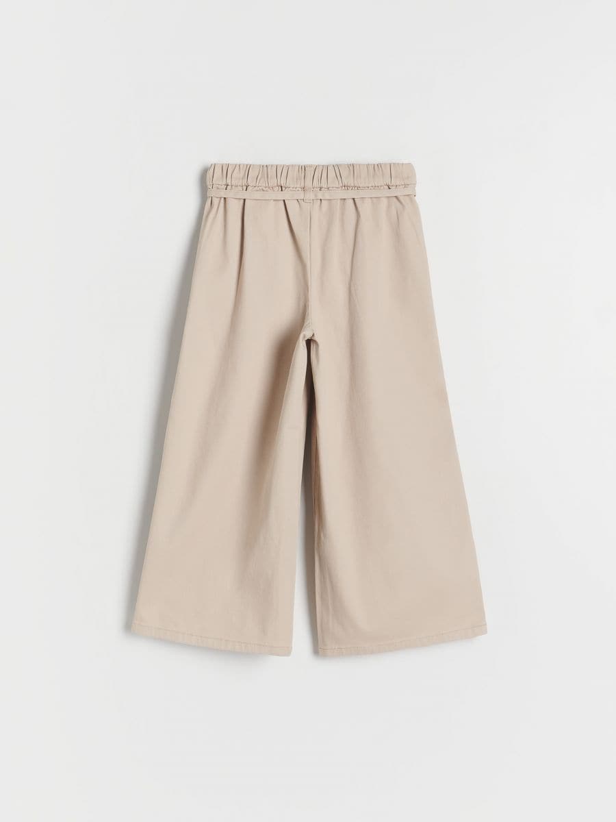 Hose mit Bindedetail - beige - RESERVED - 2