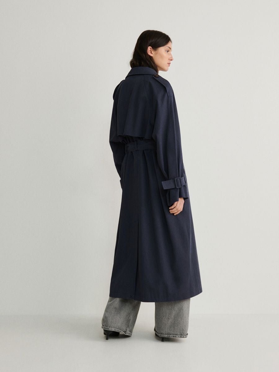 ジャケット・アウター argue essential over trench coat Premier trench Incense | MATCH nettbutikk