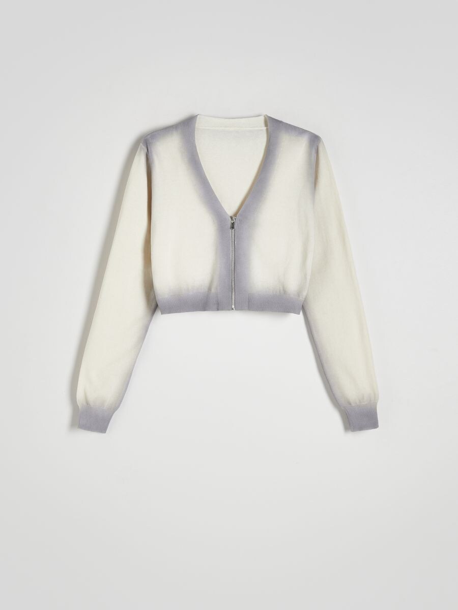 Jumper with gradient effect - cream - RESERVED - 4