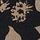 Patterned blouse - black