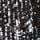Sequin blouse - black