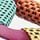 Multicoloured sandals with Velcro fastening - multicolor
