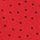 Mini-robe à motif - Rouge