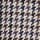 Dogtooth pattern wool blend coat - multicolor