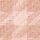 Heart print scarf with fringes - nude