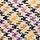 Dogtooth pattern skirt - multicolor