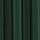 Grooved block candle - dark green