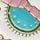 Set of colorful pins - multicolor