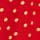 Robe en viscose à motif - Rouge