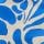 Abito con scollo semplice - blu