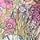 Patterned crop top - multicolor