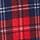 Check wide leg trousers - multicolor