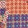 Quilted jacket with original pattern - multicolor