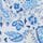 Gemusterte Bluse - blassblau