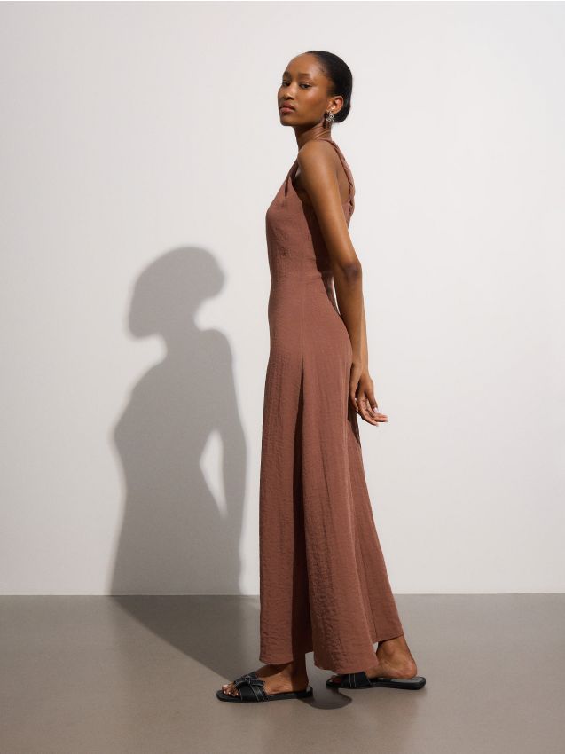 Viscose rich maxi dress - RESERVED