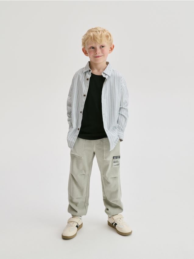 Wash effect joggers - RESERVED