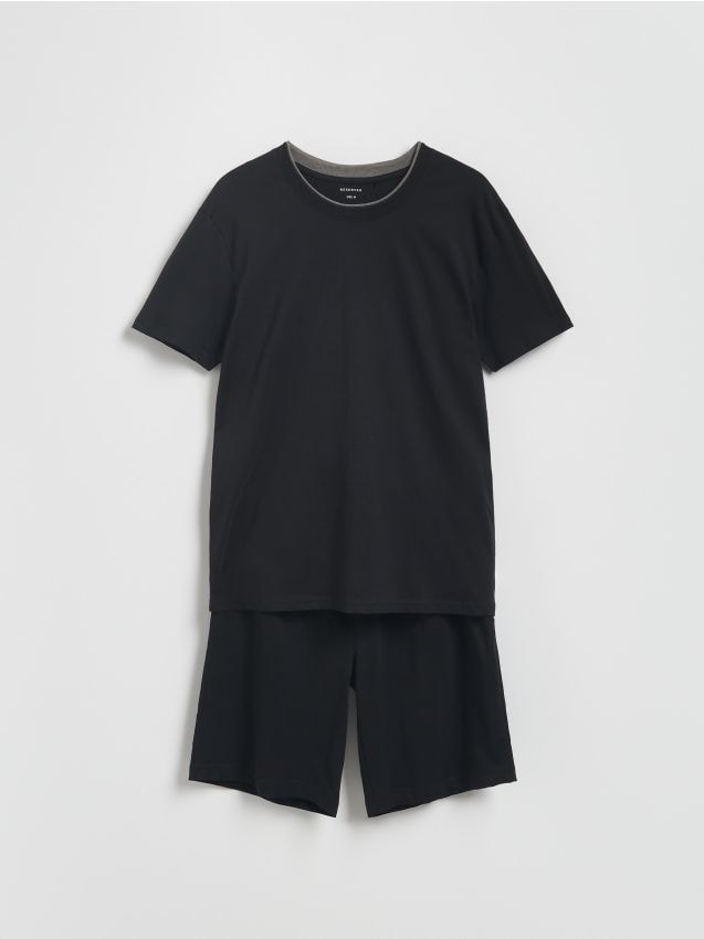 Ensemble de pyjama deux-pièces en coton - RESERVED