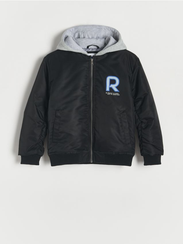 Hooded bomber jacket - RESERVED