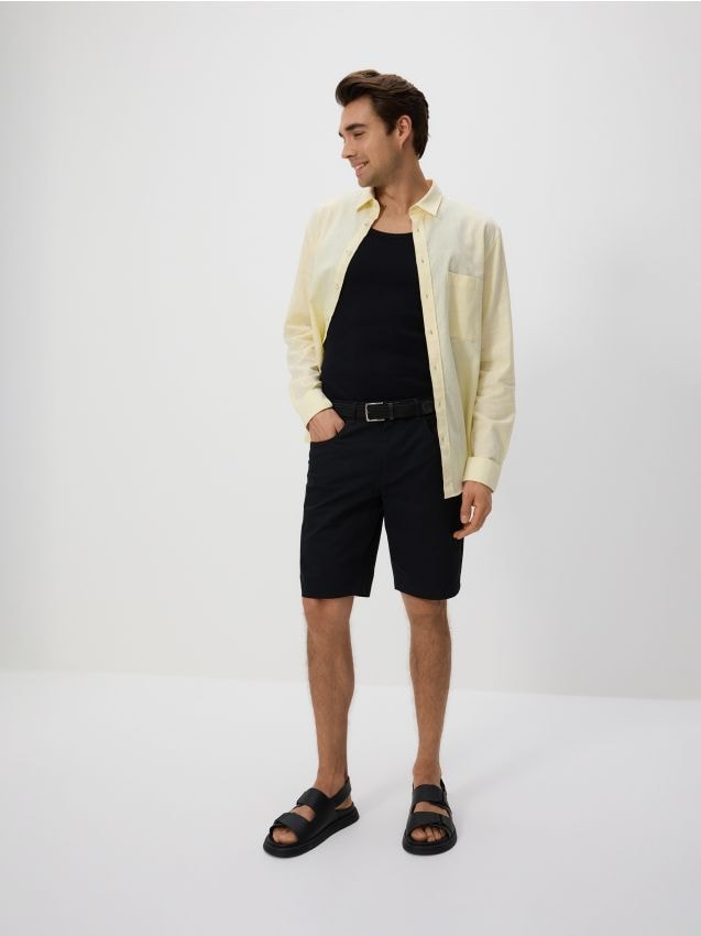 MEN`S SHORTS & BELT - RESERVED