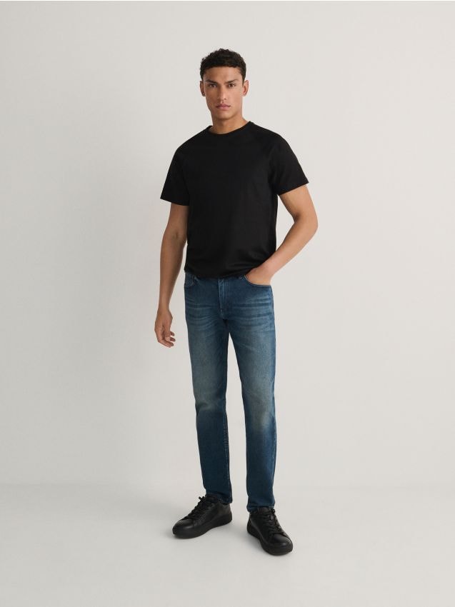 Reserved - blugi slim - bleumarin
