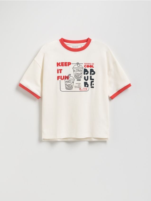 T-shirt à imprimé - RESERVED